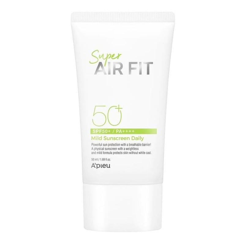 Слънцезащитен крем за лице A'Pieu Super Air Fit Mild Sunscreen Daily SPF50 + / PA ++++ 50ml