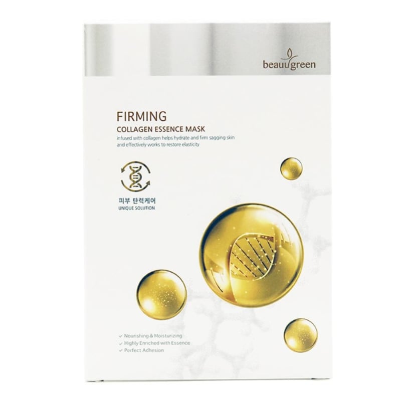 Текстилна маска с морски колаген BeauuGreen Collagen Essence Mask 23g