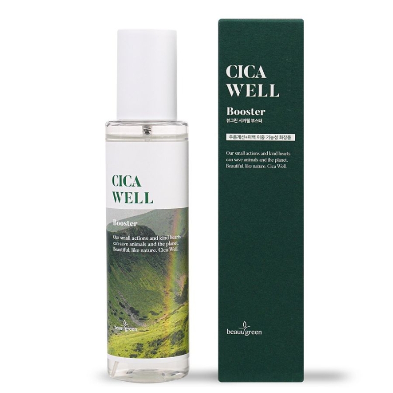 Бустер с Центела Азиатика BeauuGreen Cica Well Booster 150ml