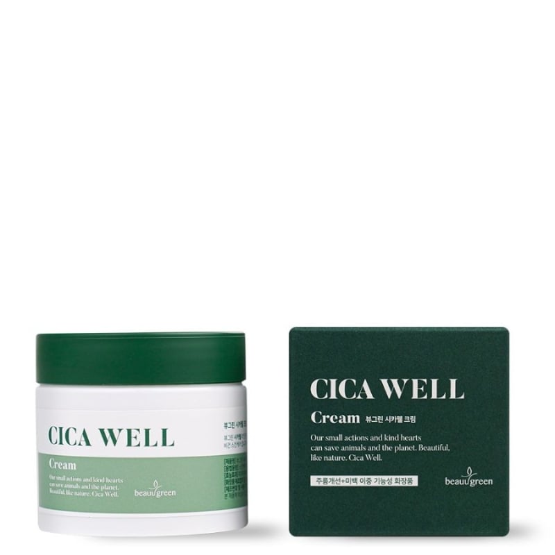Крем с успокояващо действие BeauuGreen Cica Well Cream 50ml