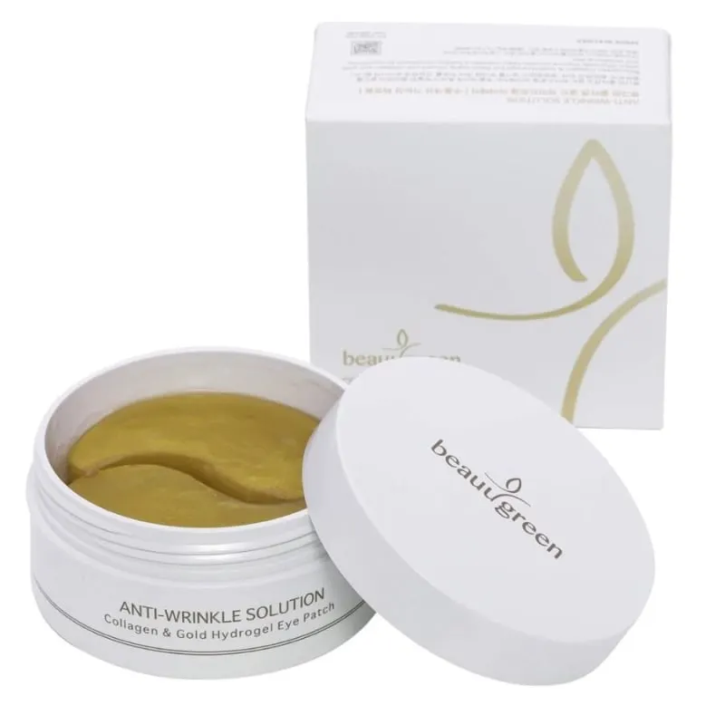 Пачове за очи с колоидно злато BeauuGreen Collagen & Gold Hydrogel Eye Patch