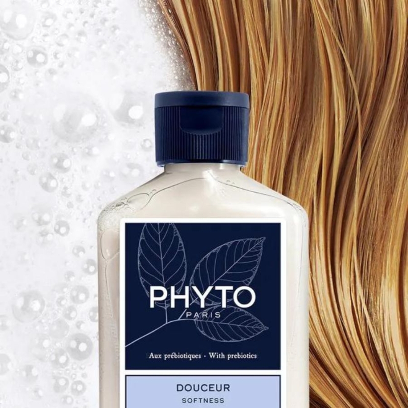 Омекотяващ и балансиращ шампоан за ежедневна употреба за всеки тип коса Phyto Softness Shampoo 250ml — 2