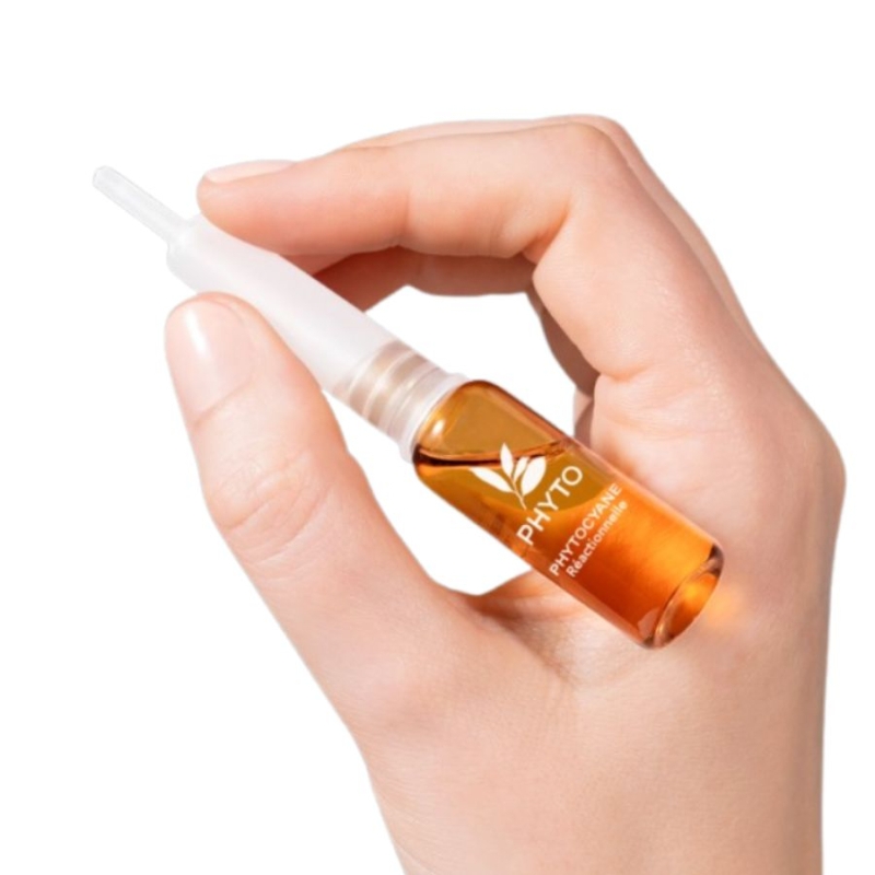 Лечебни ампули против реактивен косопад PHYTO Phytocyane Anti-Loss Hair Treatment For Women 12X5ml — 2