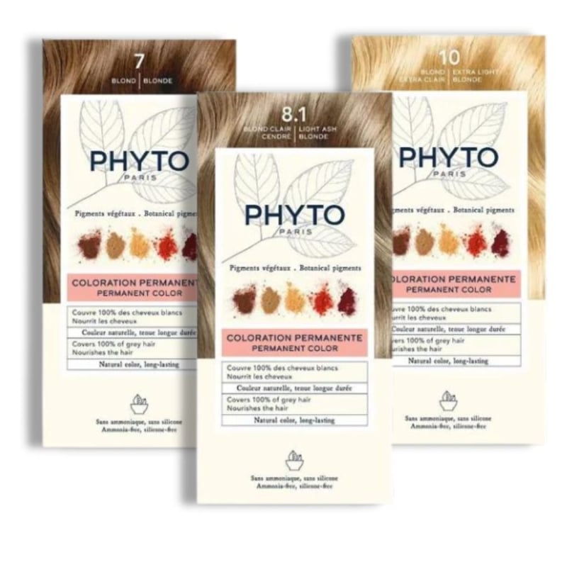 Безамонячна боя за коса с ценни масла Phytocolor Permanent Coloring 100ml