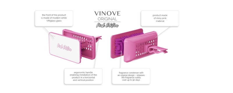 Ароматизатор за кола Vinove Pink edition Maranello — 2