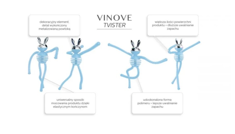 Ароматизатор за кола Vinove Tvister Oslo — 3
