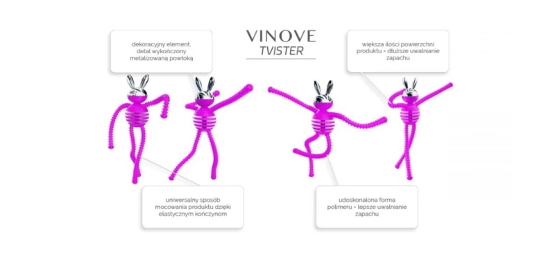 Ароматизатор за кола Vinove Tvister Monza — 3