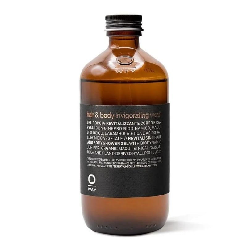 Тонизиращ душ гел за коса и тяло Oway Hair & Body Invigorating Wash 240ml