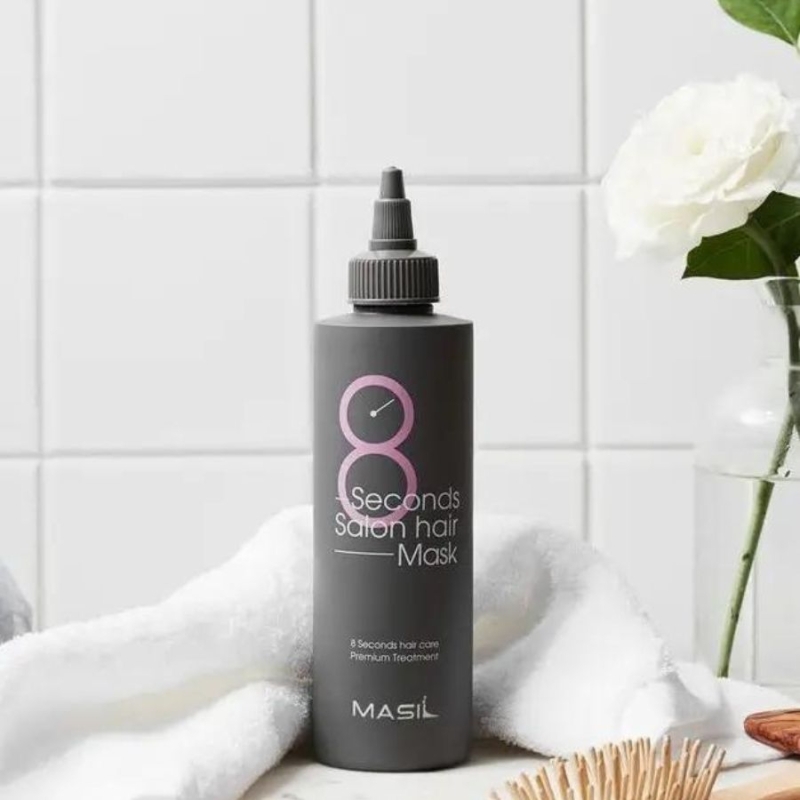 Възстановяваща маска-филър за изтощена коса Masil 8 Seconds Salon Hair Mask 200ml — 4