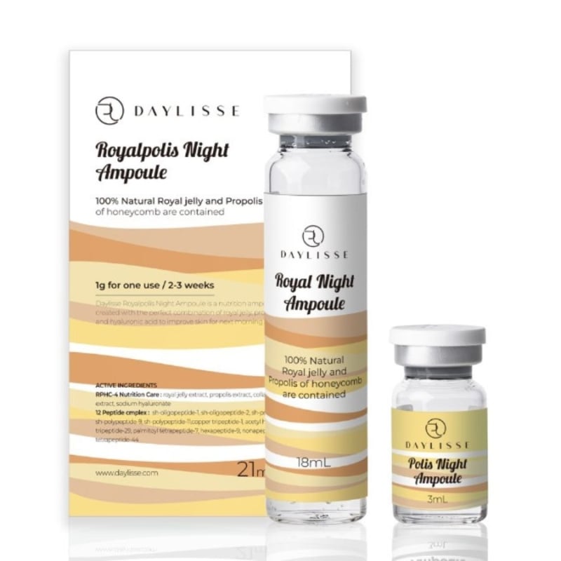 Нощна ампула с прополис DAYLISSE Royalpolis Night Ampoule 21ml