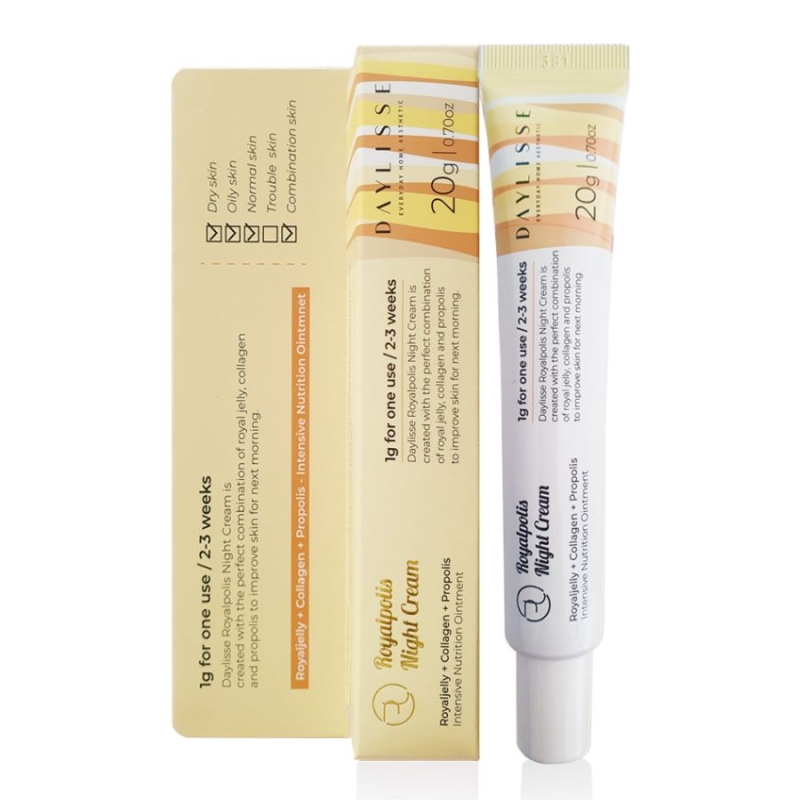 Интензивно подхранващ нощен крем с прополис DAYLISSE Royalpolis Night Cream 20g
