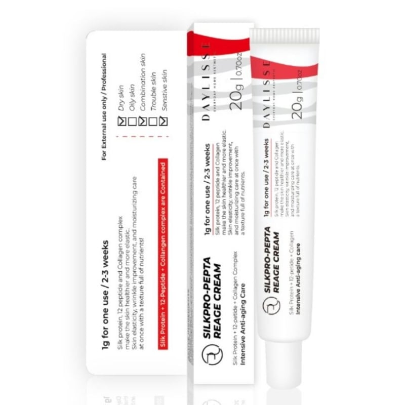 Интензивен Анти ейдж крем Daylisse Silk Pro Pepta Re-Age Cream 20g