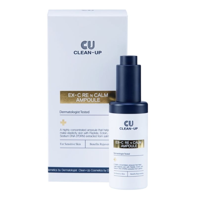 Лифтинг ампула Cuskin Clean-Up Ex-C Re N Calm Ampoule 30ml