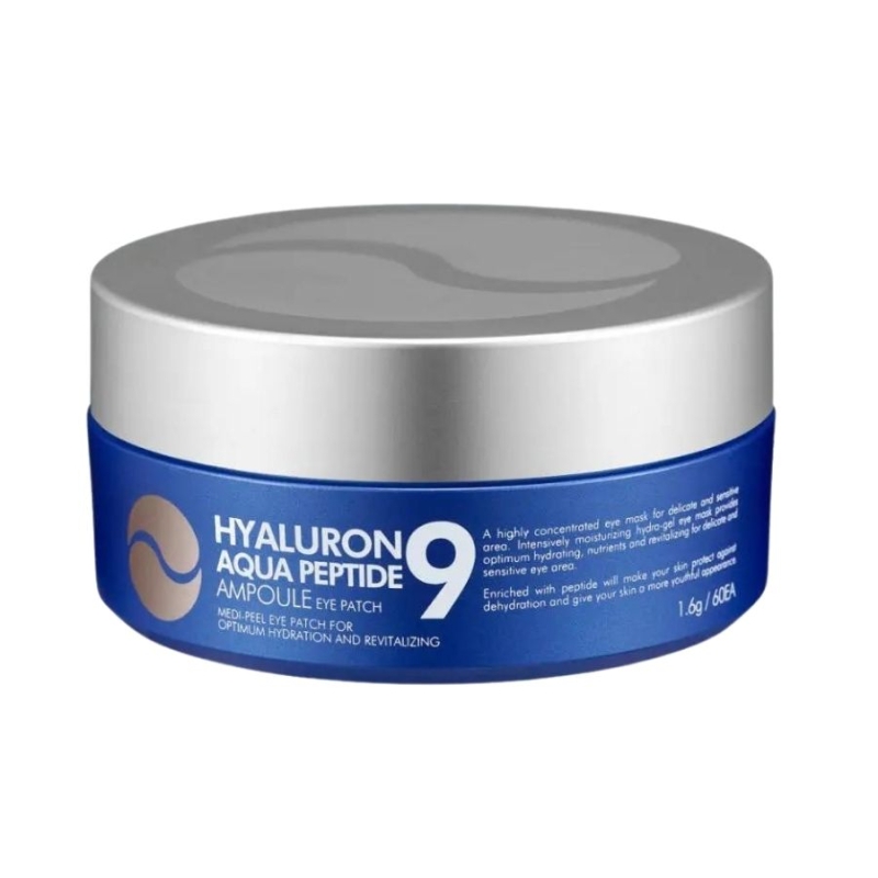Хидратиращи хидрогелни пачове Medi-Peel Hyaluron Aqua Peptide 9 Ampoule Eye Patchес 1.6g x 60pcs