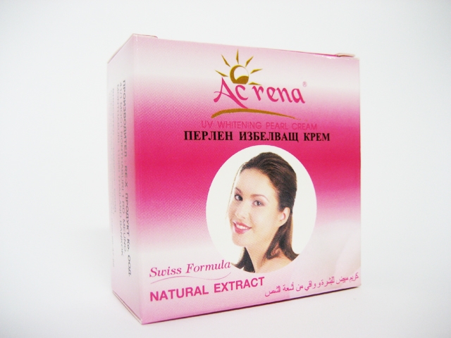 Избелващ крем за лице Acrena Natural Extract Whitening Cream 4ml — 2