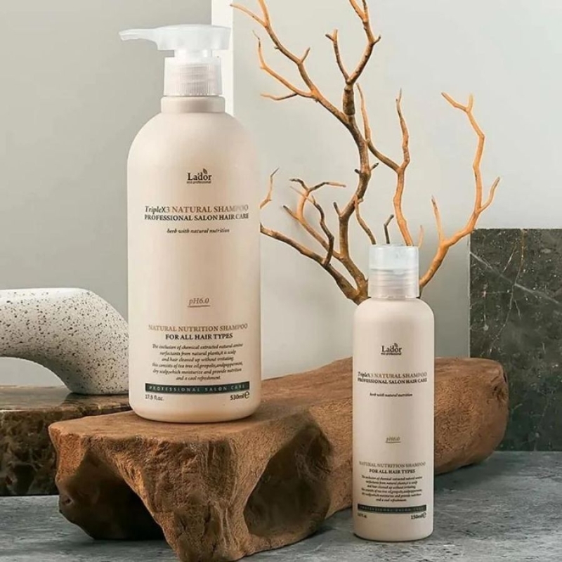 Шампоан за суха коса с ниско pH LADOR Triplex3 Natural Shampoo — 4