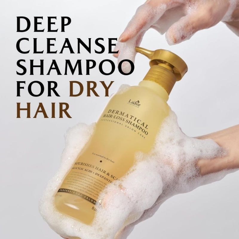 Шампоан против косопад Lador Dermatical Hair Loss Shampoo for Normal to Dry Hair — 3