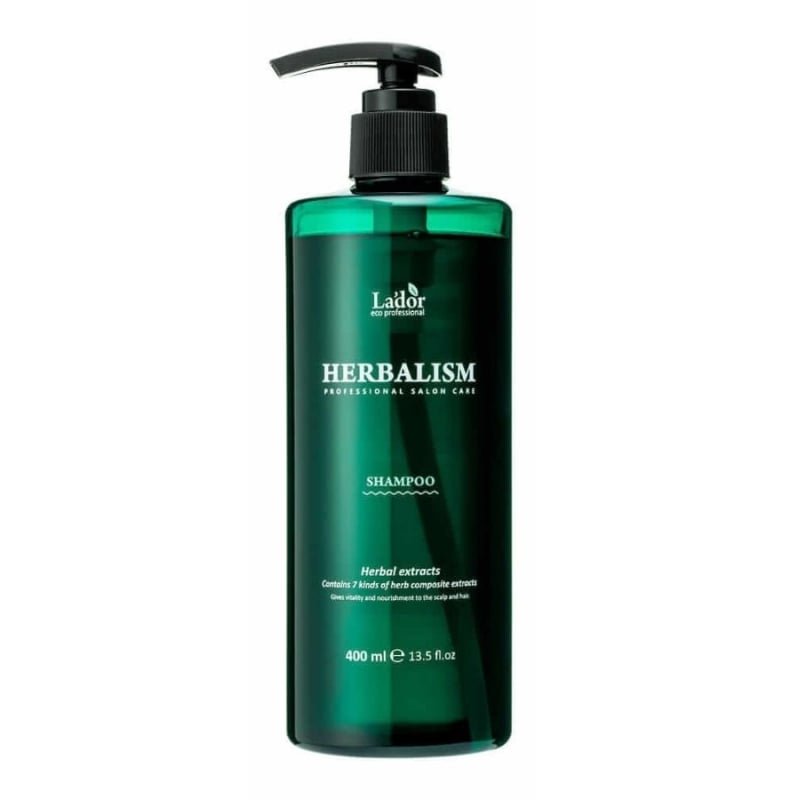 Билков шампоан за коса и скалп Lador Herbalism Shampoo 400 ml