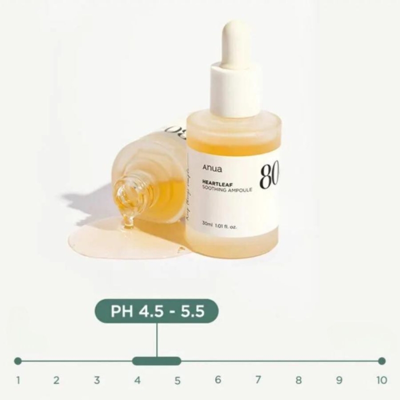 Успокояваща ампула за лице ANUA Heartleaf 80% Soothing Ampoule 30ml — 2