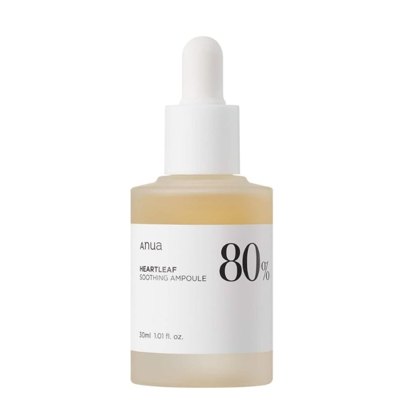 Успокояваща ампула за лице ANUA Heartleaf 80% Soothing Ampoule 30ml