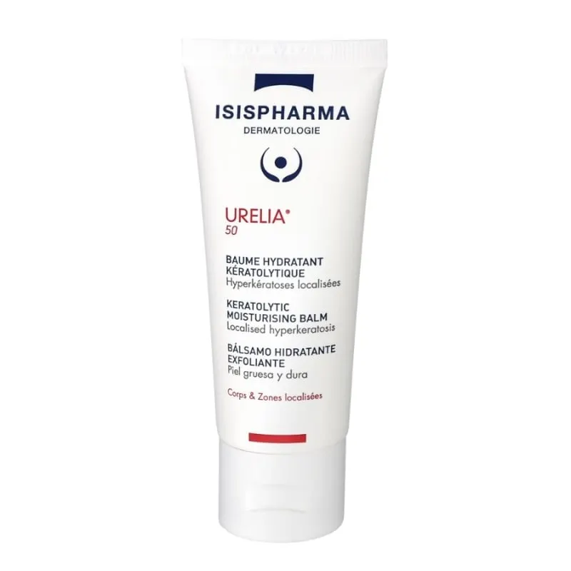 Хидратиращ балсам за много суха кожа с 50% урея Isis Pharma Urelia 50 Keratolytic Moisturizing Balm 50% urea 40ml