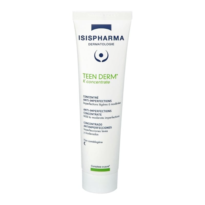 Серум за мазна кожа с несъвършенства Isis Pharma Teen Derm К Anti-imperfections concentrate 30ml
