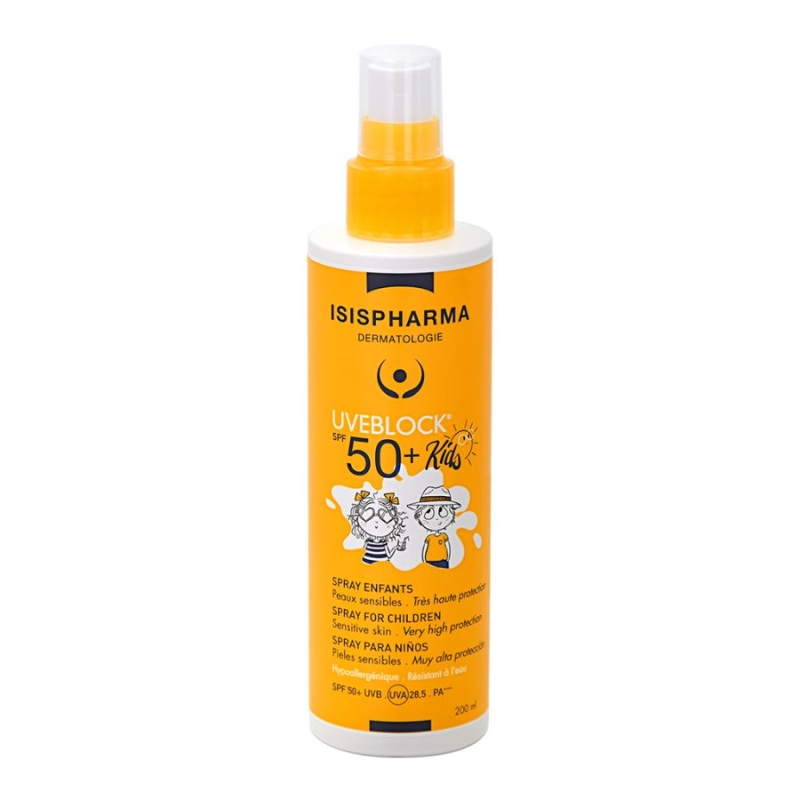Слънцезащитен спрей за деца Isis Pharma Uveblock SPF50+ Spray Kids 150ml