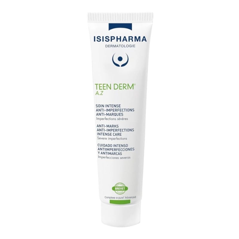 Интензивна грижа за кожата с азелаинова киселина против петна Isis Pharma Teen Derm A.Z Anti Imperfections & Marks Intense Care 30ml