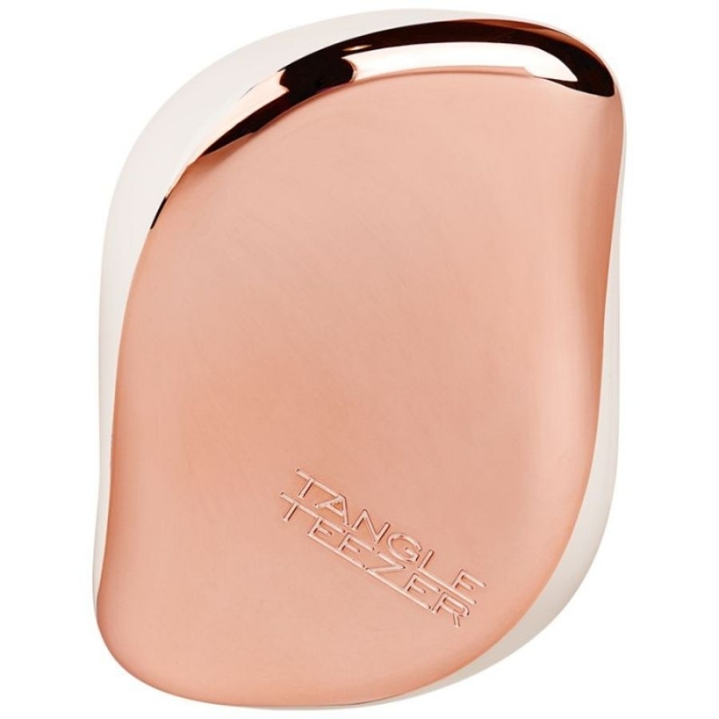Компактна четка за изглаждане и блясък на косата Tangle Teezer Compact Styler On-The-Go Detangling Hairbrush Smooth & Shine Ivory Rose Gold — 3