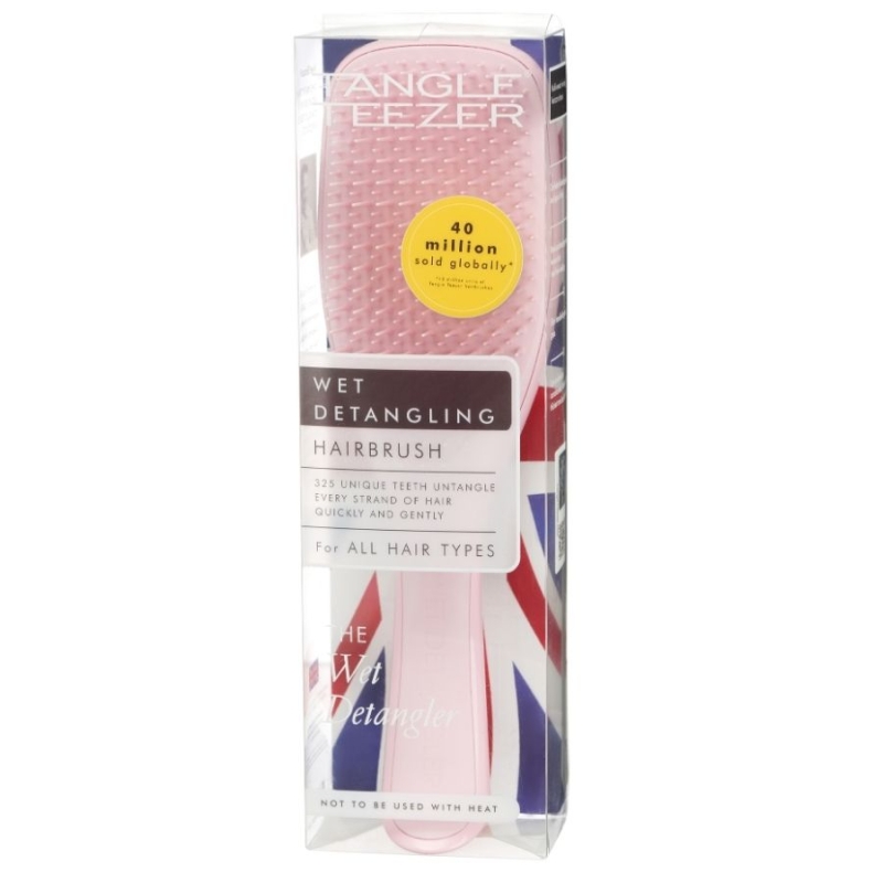 Четка за мокро разресване за всеки тип коса Tangle Teezer The Wet Detangler Hairbrush for All Hair Types Pink — 3