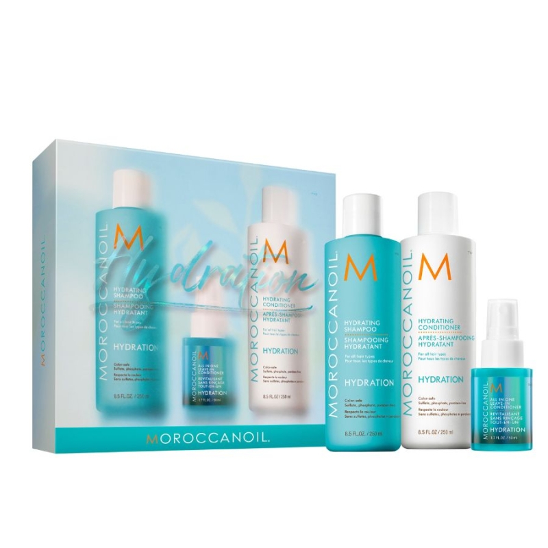 Хидратиращ комплект за коса Moroccanoil Hydration Kit Spring