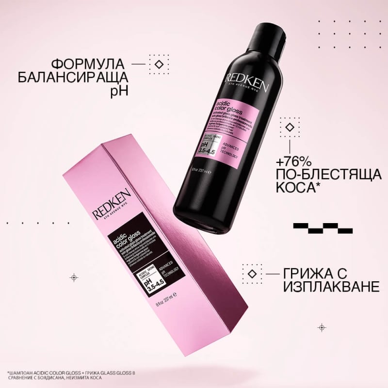 Redken Acidic Color Gloss Aactivated Glass Gloss Treatment 190ml — 3