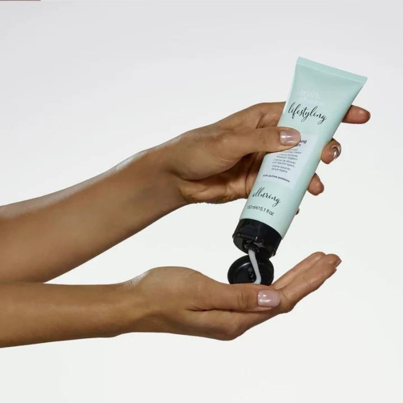 Изглаждащ крем за коса Milkshake Lifestyling Smoothing Cream 150ml — 2