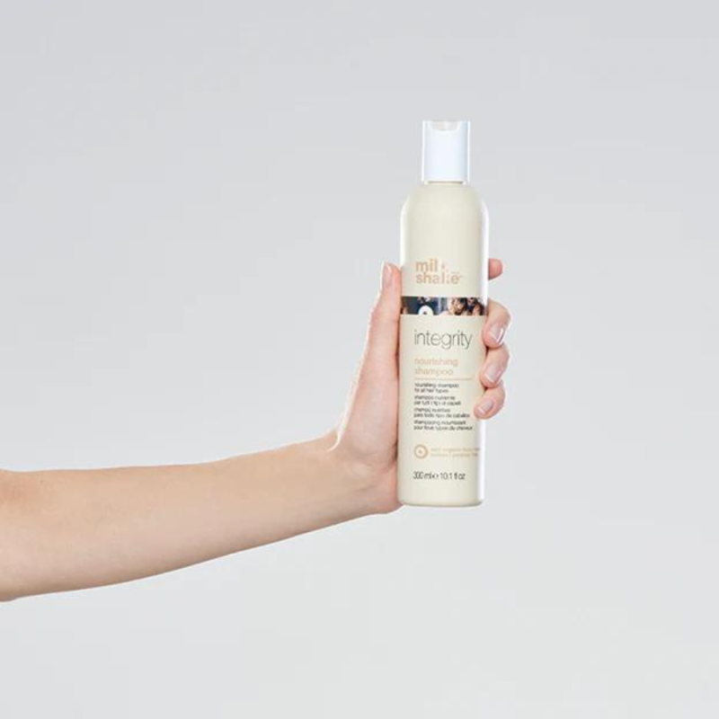 Подхранващ шампоан за изтощена коса Milkshake Integrity Nourishing Shampoo 300ml — 3