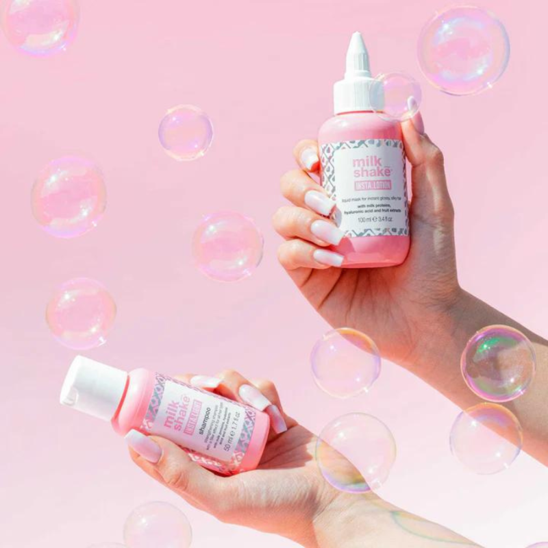 Течна ламинираща маска за ултра блясък Milkshake Insta.Lotion 250ml — 4