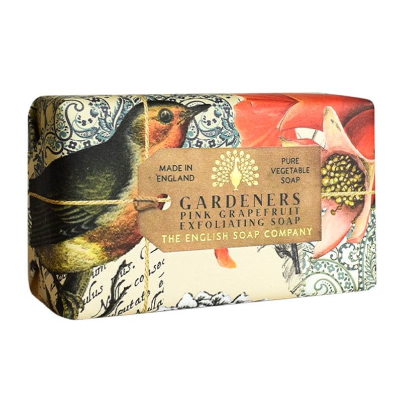 Луксозен ексфолиращ сапун Градински винтидж с масло от Ший The English Soap Company Gardeners Rich Shea Butter Soap 190g — 2