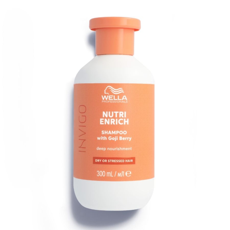Шампоан за суха и увредена коса Wella Professionals Invigo Nutri-Enrich Shampoo for Dry & Stressed Hair 300ml