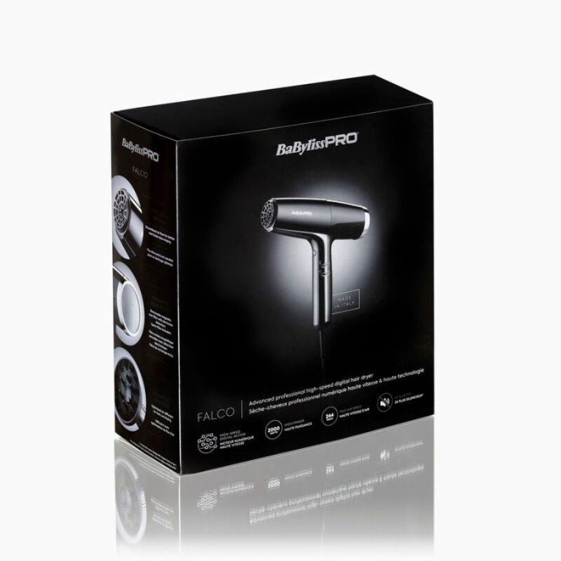 Професионален сешоар BabyLiss Pro Falco Silver — 5