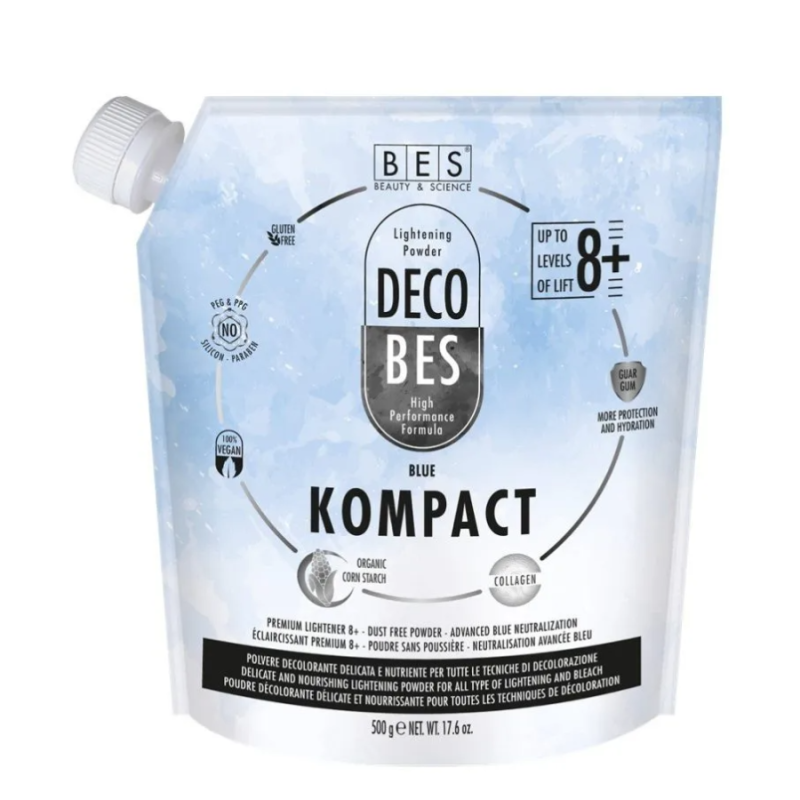 Обезцветяващ прах (5 НИВА) DECOBES Kompact Bleaching Powder 450g