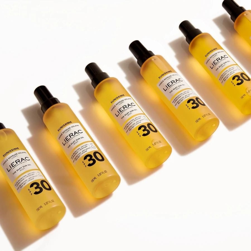 Копринено слънцезащитно олио за тяло SPF30 Lierac Sunissime The Silky Sun Oil SPF 30 150ml — 4