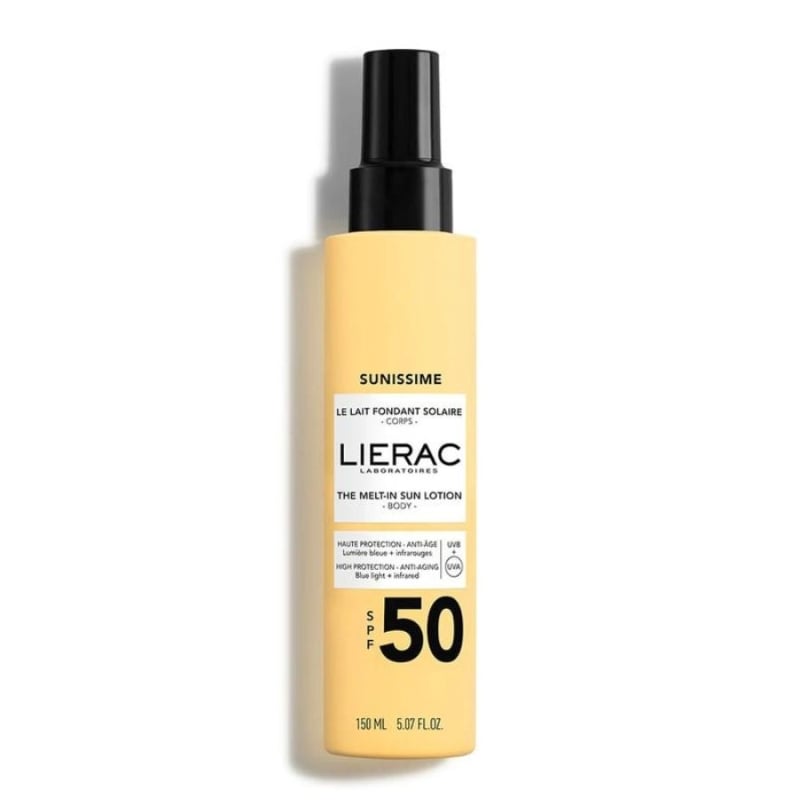 Топящ се слънцезащитен лосион за тяло SPF50 Lierac Sunissime The Melt-in Sun Lotion SPF 50 150ml