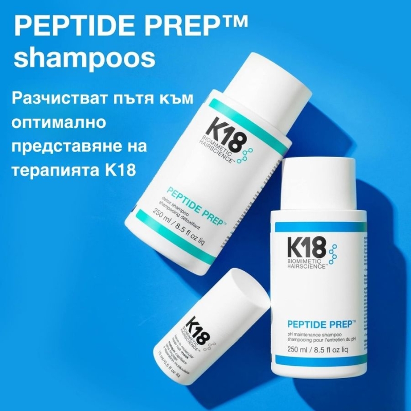 Дълбоко почистващ шампоан K18 Peptide Prep™ Detox Shampoo 250ml — 4