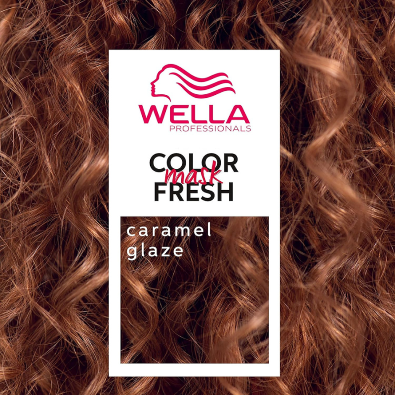 Оцветяваща маска за коса Wella Professionals Color Fresh Mask Caramel Glaze 150ml — 2