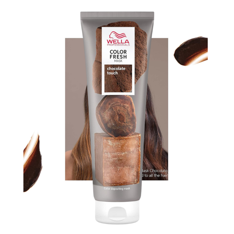 Оцветяваща маска за коса Wella Professionals Color Fresh Mask Chocolate Touch 150ml — 3