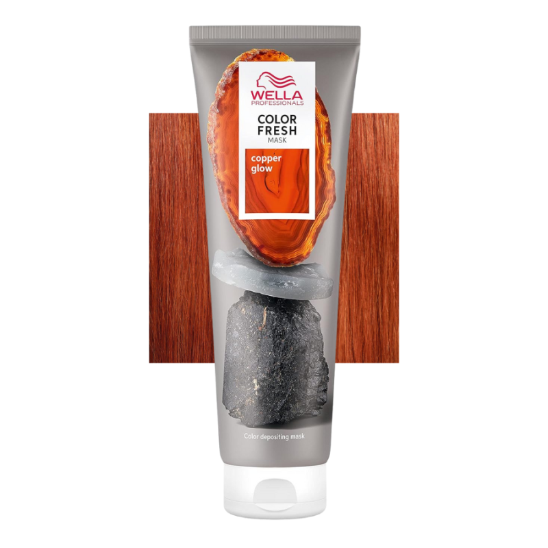 Оцветяваща маска за коса Wella Professionals Color Fresh Mask Copper Glow 150ml — 2