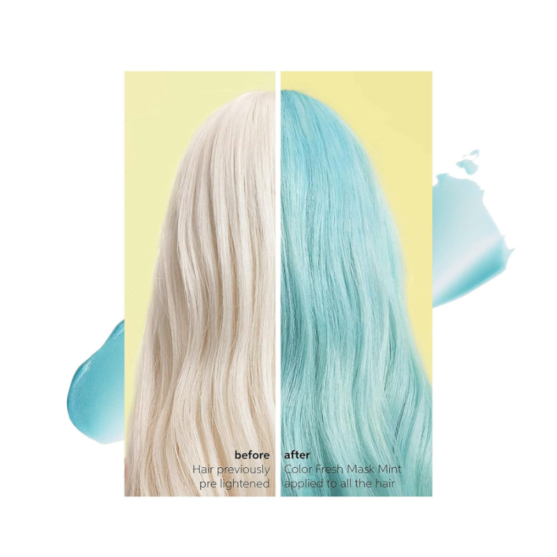 Оцветяваща маска за коса Wella Professionals Color Fresh Mask Mint 150ml — 4