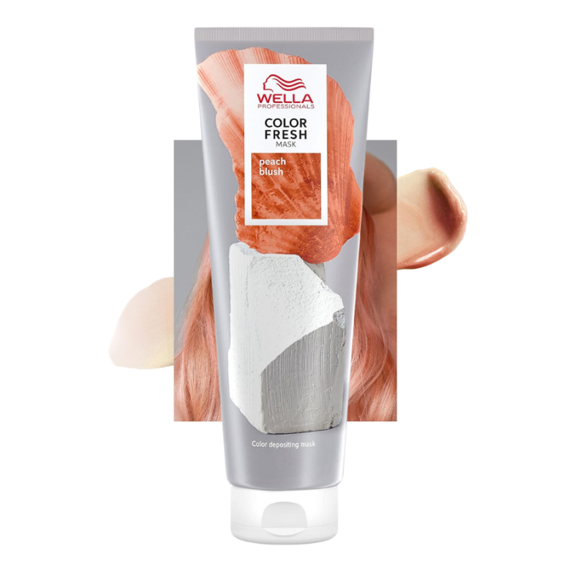 Оцветяваща маска за коса Wella Professionals Color Fresh Mask Peach Blush 150ml — 4