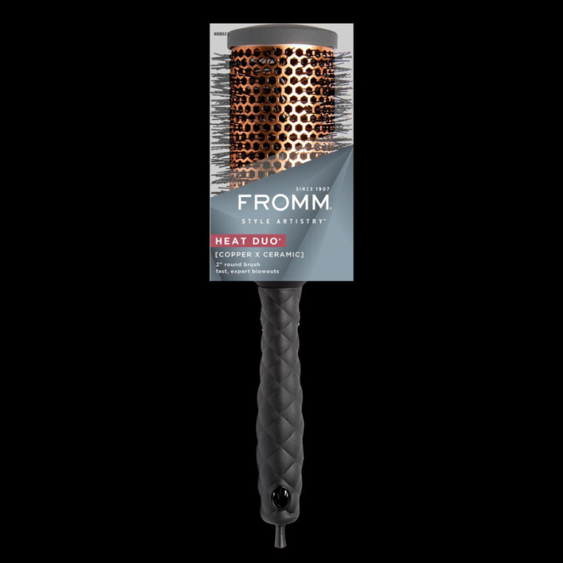 Медна четка за изсушаване FROMM Heat Duo 2" Copper Thermal Round Brush — 2