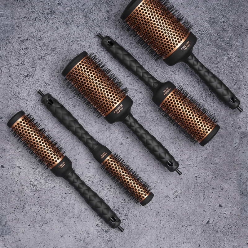 Медна четка за изсушаване FROMM Heat Duo 1.25" Copper Thermal Round Brush — 4