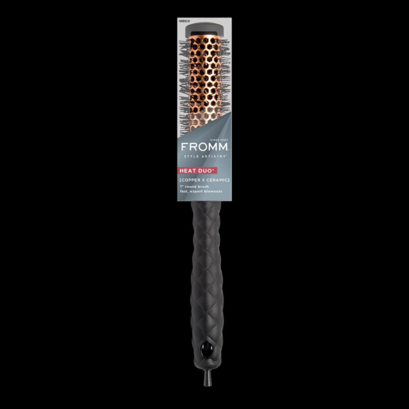 Медна четка за изсушаване FROMM Heat Duo 1" Copper Thermal Round Brush — 2
